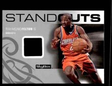 BK Raymond Felton 2008-09 SkyBox Standouts JSY Charlotte Bobcats #SO-RF