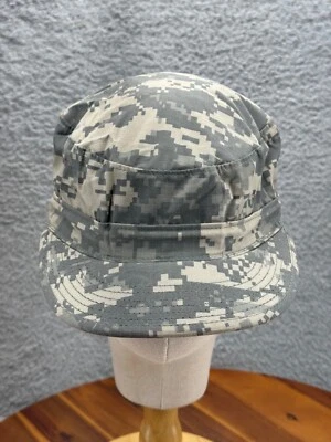 Boné de patrulha digital camuflado militar exército camuflado banco adulto tamanho 7 3/8 - Imagem 1 de 4