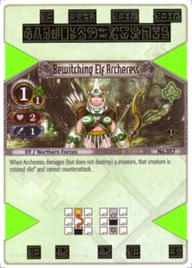 Bewitching Elf Archeress - Set 1 - The Eye of Judgment TCG - Imagen 1 de 1