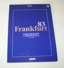 Pressemappe / presskit - Fiat Regata 100, Regata 70, Regata ES - Frankfurt 1983