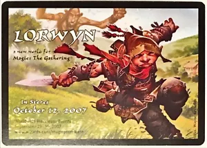 Lorwyn Pubblicità Tip Card 2007 MTG Magic the Gathering - Foto 1 di 2