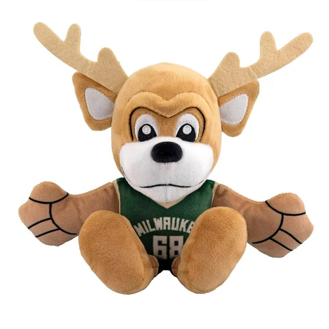 Bleacher Creatures Milwaukee Bucks Bango Mascot 8" Kuricha Sitting Plush Cover