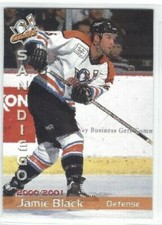 2000-01 San Diego Gulls (WCHL) Jamie Black