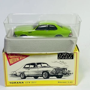 Trax 1/43 Holden Torana GTR XU1 TR8-B Lime Green Free Postage - Picture 1 of 21