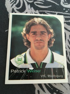 PANINI BUNDESLIGA FOOTBALL 2000 FIGURE NR 158 MINT PATRICK WEISER NEWSSTAND