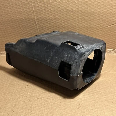 1984-1988 TOYOTA PICKUP 4RUNNER STEERING COLUMN CLAM SHELL BEZEL TRIM TILT BLACK - Image 1 of 4