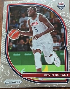 2020-21 Panini Prizm USA Basketball Kevin Durant #3 Brooklyn Nets - Picture 1 of 2