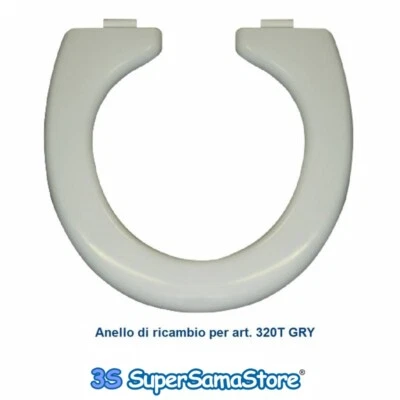 ANELLO DI RICAMBIO TERMOINDURENTE copriwater bidet x articolo 320 ORIGINALE - Immagine 1 di 2