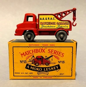 Matchbox Moko Lesney 13c Ford Thames Wrecker - Foto 1 di 24