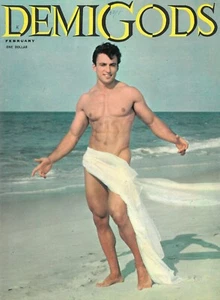Demi-Gods V.2 N.6 February 1963, Vintage Male Beefcake Magazine, Rare - Bild 1 von 2