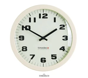 Moderne Kunst Design Runde Wanduhr Unikat Retro Wohndeko Interieur - RAIvory - Bild 1 von 3