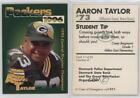 1996 Green Bay Packers Police Aaron Taylor #17
