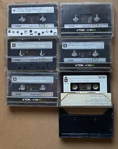 Lot of (12) used TDK SA High Bias Type II Cassette Tapes (1) - Picture 1 of 3