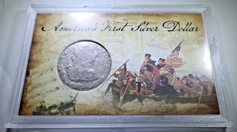 1700's El Cazador Shipwreck Mexico Silver 8 Reales America's First Dollar Coin Cover