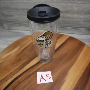 NEW ORLEANS SAINTS FOOTBALL Travel Thermal Cup Mug - Picture 1 of 12