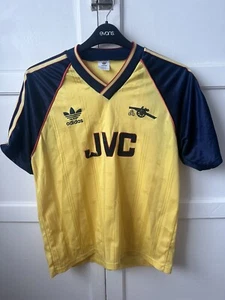 Arsenal Away Football Shirt 1988/1989 Size Medium Authentic - Picture 1 of 4