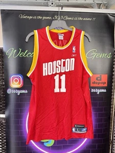Authentic Houston Rockets #11 Yao Ming Vintage NBA Basketball Jersey - Picture 1 of 5