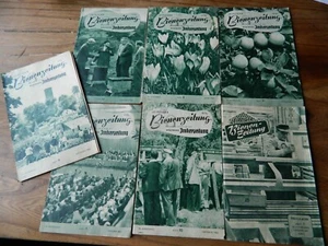 7 X Zeitschrift Leipziger BIENENZEITUNG Imker Deutsche Imkerzeitung - Bild 1 von 5