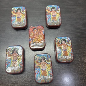 One Piece Mini Tin’s(6) - Empty - Tins Only - Picture 1 of 5