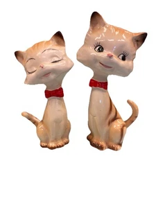 Vintage Inarco Japan Kitsch Katze Figuren anthropomorphe Shaker - Bild 1 von 4