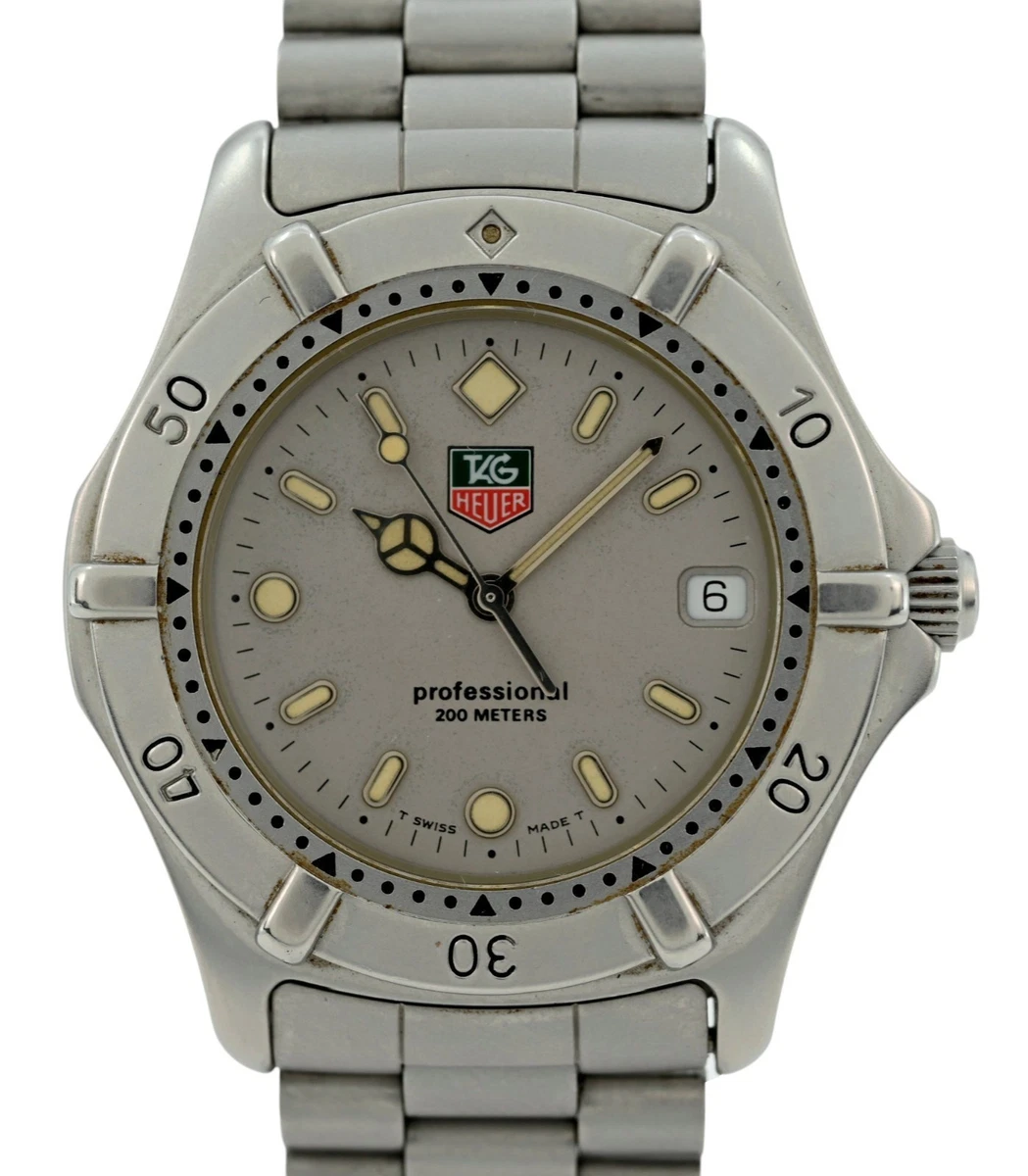 23 TAGHeuer 2000 Professional レディース　稼働品 628 稼働 タグホイヤー レディース 時計 2000 プロフェッショナル