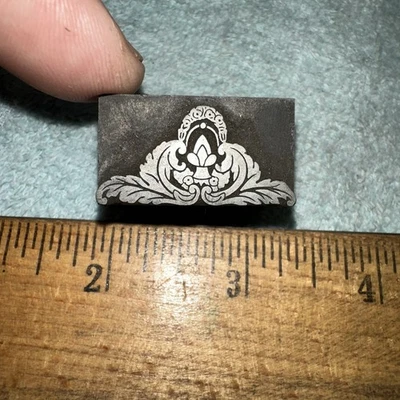 Printing Block “ Decorative Ornamental Plants??  Beautiful Details! - Image 1 of 4