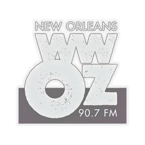 WWOZ Jazz Musik Radiosender New Orleans Kiss-Cut Aufkleber  - Bild 1 von 25