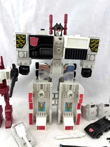 Transformers Original G1 1986 City Metroplex Complete Rubber Tire Version - Picture 1 of 4
