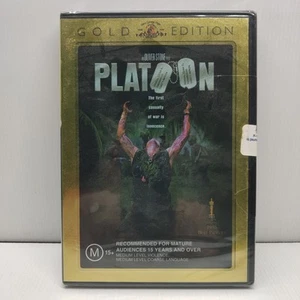 Platoon DVD NEW Gold Edition Region 4 Charlie Sheen, Willem Dafoe new free post - Picture 1 of 4