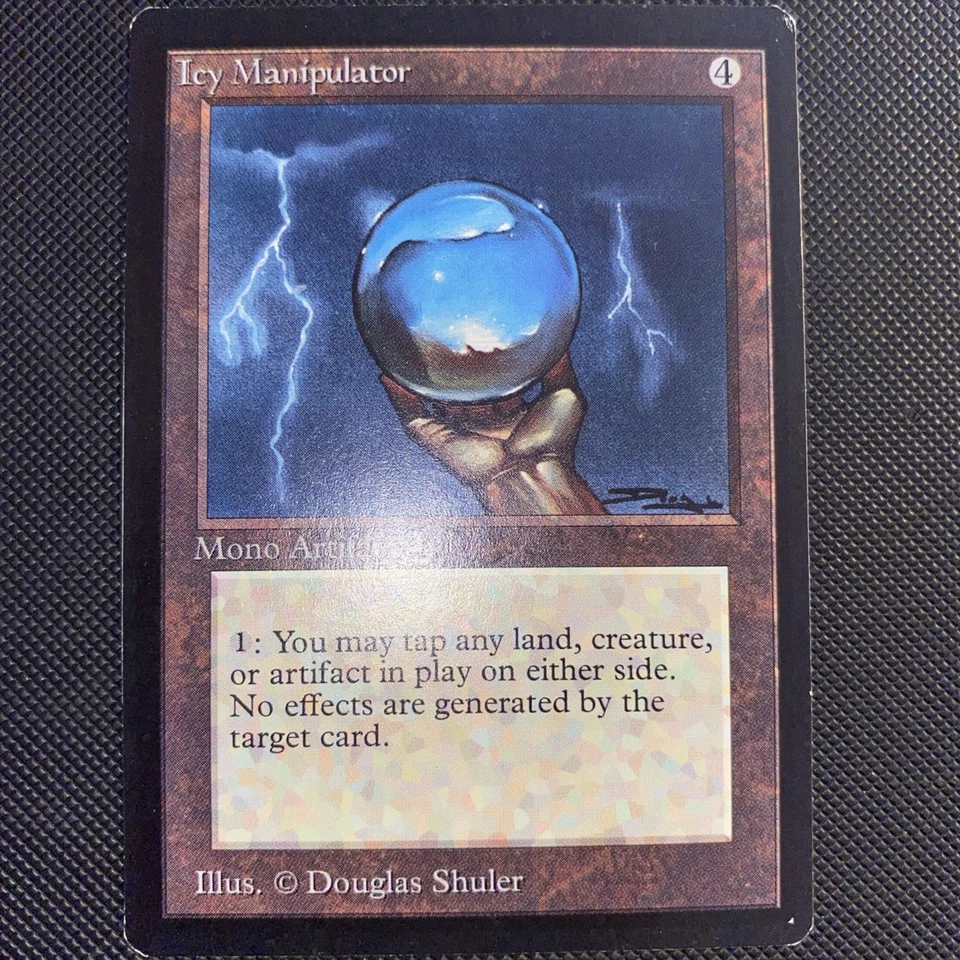 English - MTG Icy Manipulator - LP+ - Vintage - Limited Edition Beta (1993) - Image 1 of 2