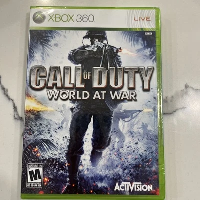 Call of Duty World At War XBOX 360 первый выпуск издание США новый в заводской упаковке - Изображение 1 из 4