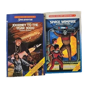 2 VTG Choose Your Own Adventure Edward Packard Space Books YA 1987 - Picture 1 of 6