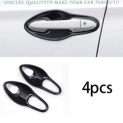 Tampa de tigela de porta lateral externa fibra de carbono ABS para Honda HR-V Vezel 2016-2022 4X - Imagem 1 de 4