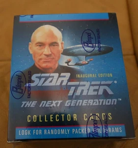STAR TREK 1992 NEXT GENERATION FACTORY SEALED TRADING CARD BOX FROM IMPEL - Bild 1 von 4