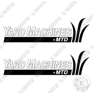 Kit decalcomanie per macchine da cantiere decalcomanie falciatrice logo 24" - 7 ANNI 3M VINILE! - Foto 1 di 1