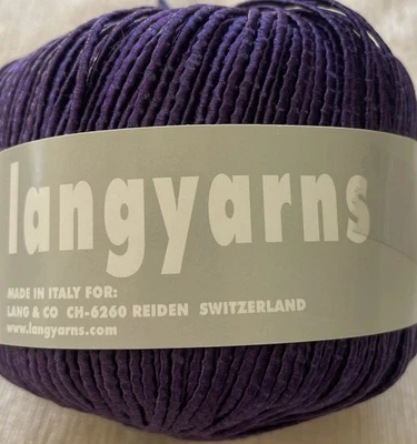 LANG YARNS Amalfi, Cotton/Polyamid, 50g/90m, Purple - Image 1 of 3