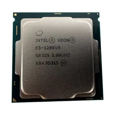 Intel Xeon E3-1280V6 LGA1151 CPU Processor Quad-Core SR325 - Image 1 of 4
