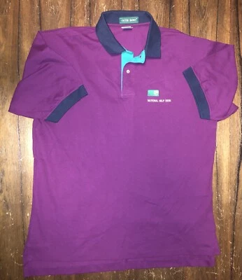 Vintage Outer Banks BP National Help Desk Polo Made in USA Men’s Size XL - Image 1 of 4