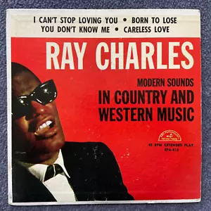 Ray Charles - Modern Sounds In Country and Western Music 1962 7” EP VG+ - Picture 1 of 7