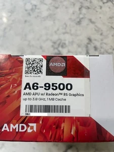 AMD CPU Processor A6-9500 3.80 GHz AM4 | AD9500AGM23AB - Picture 1 of 4