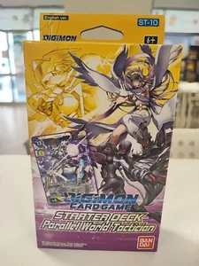 Digimon TCG - Starter Deck: Parallel World Tactician - (ENG) Factory Sealed - Picture 1 of 2