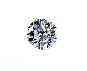 Diamond Natural Round Cut Loose 0.40CT D Color VVS2 Clarity GIA Certified  - Picture 1 of 3