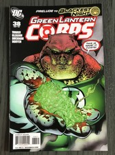 Green Lantern Corps #38A FN 2009 DC Blackest Night
