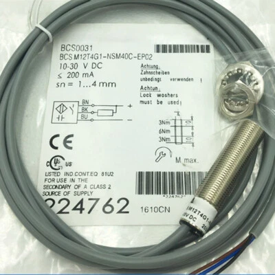12-35V DC Proximity Sensor For BCS0031 BCSM12T4G1-NSM40C-EP02 Capacitive Sensor - Image 1 of 2