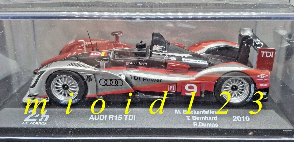 24h Le Mans 2010 winner - #9 AUDI R15 T : Rockenfeller Bernhard Dumas - 1/43 - Immagine 1 di 1