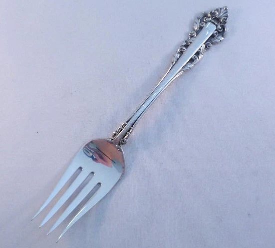 MEDICI NEW-GORHAM STERLING COLD MEAT SERVING FORK - Image 1 of 1