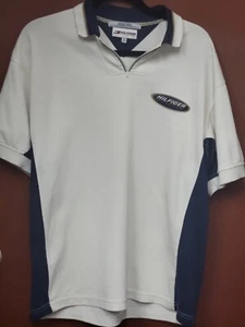 Vintage Tommy Hilfiger Athletics White Polo Short Sleeve Mens Size Medium VTG - Picture 1 of 2