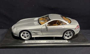 Maisto 1/18 Scale Diecast Mercedes-Benz Vision SLR Silver - Picture 1 of 21