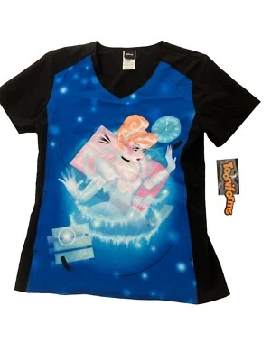 Cinderella Tooniforms Scrub Top Size XS - New /W Tags - Image 1 of 4