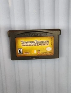 Pirates of the Caribbean The Curse Of The Black Pearl Nintendo GBA/ Tested - Picture 1 of 1